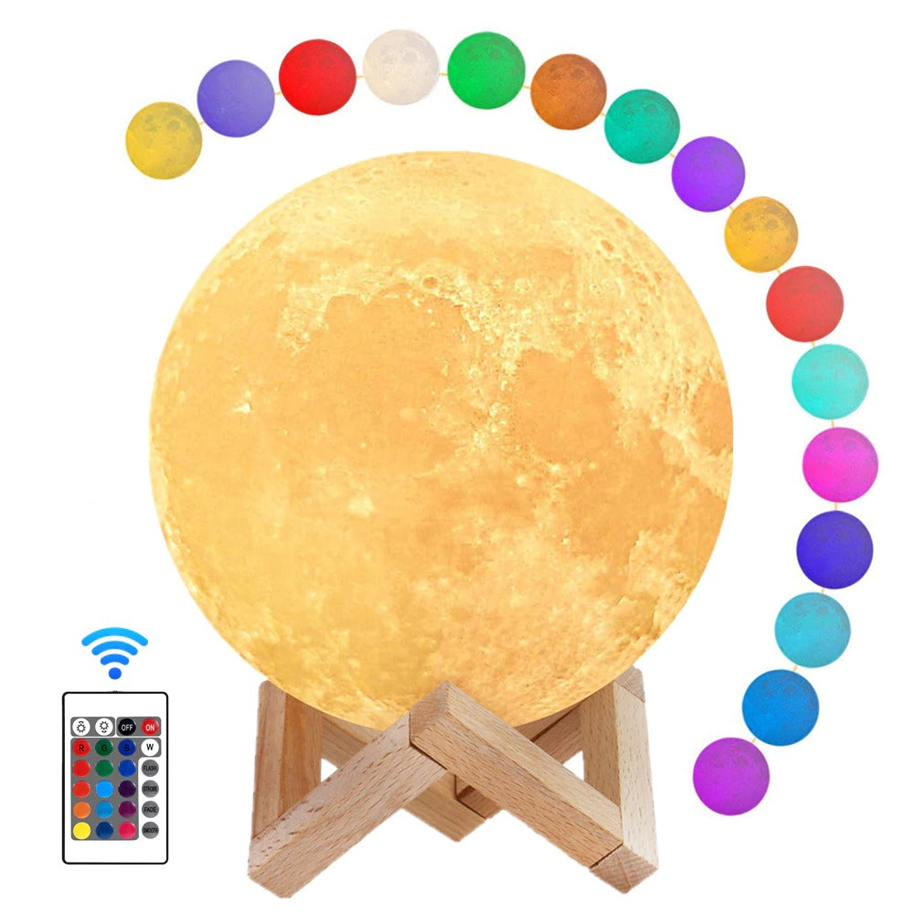 3d mesec lampa