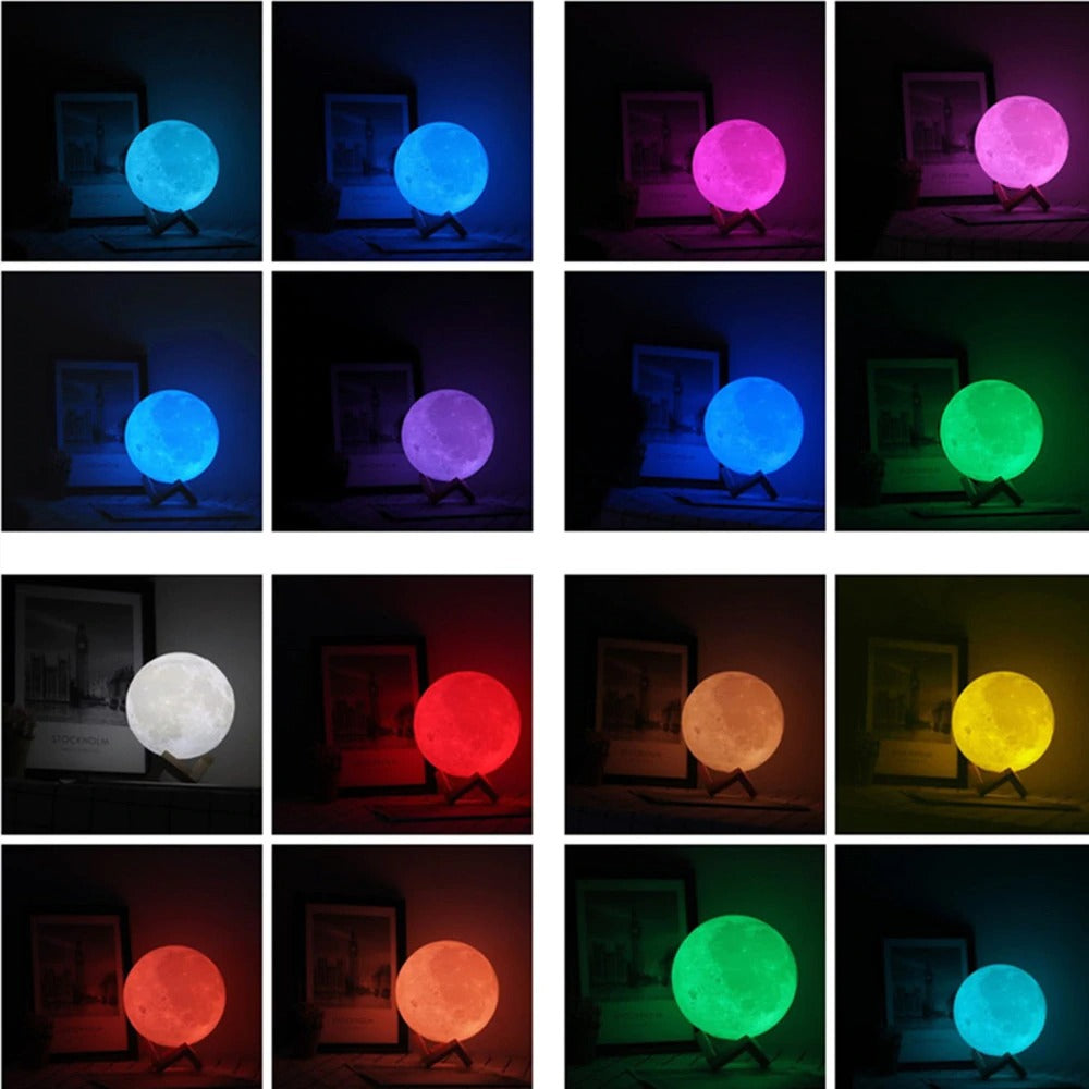3d mesec lampa